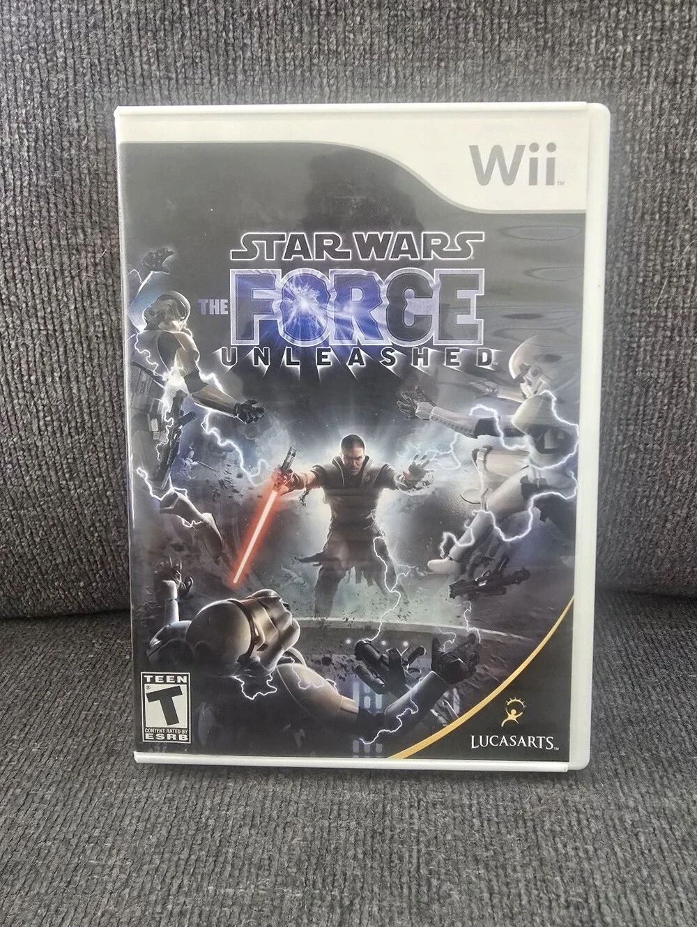 Star Wars: The Force Unleashed (Wii) - Black Case